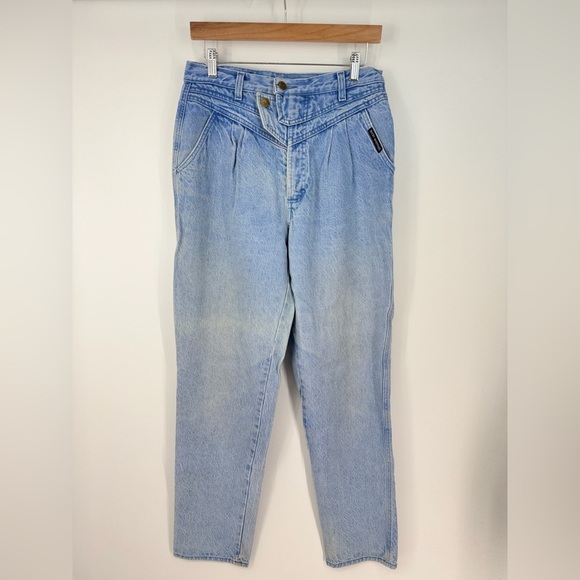 Rocky Mountain Vintage Rockies Light Wash 90s Straight Leg Jeans - Picture 1 of 4